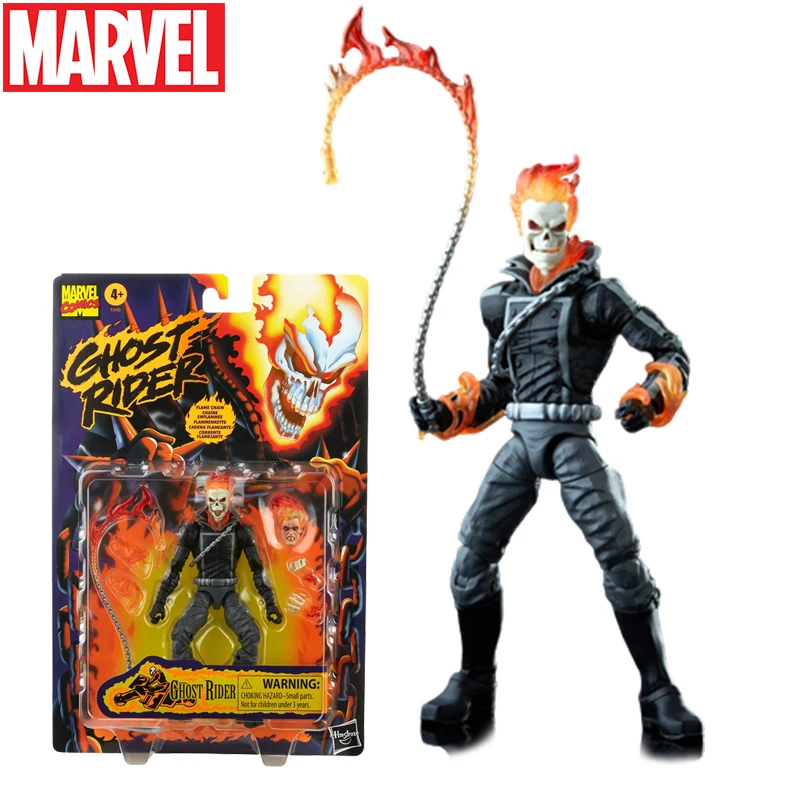 

Original ML Legends Ghost Rider Action Figures Toys 1/12 Movable Statues Model Doll Collectible Ornaments Gifts For Kids Friend