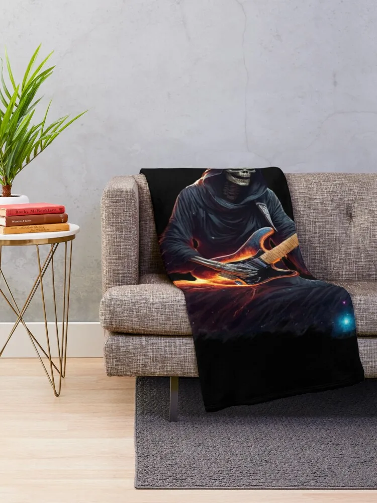 Grim Reaper одеяло для электрогитары Solo декоративные одеяла дивана красивые