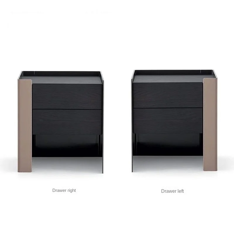 

Minimalist Bedside Table Bedroom Minimalist Modern Storage Cabinet Designer Bedside Cabinet Affordable Luxury Style