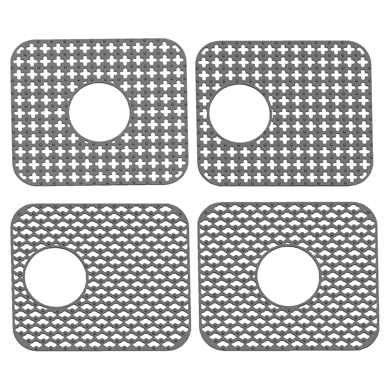 

Kitchen Sink Drainer Pad Water Catcher Mat Sponge Organizer for Restaurant