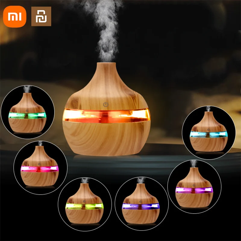 

Увлажнитель-Ароматизатор воздуха Xiaomi Youpin со светодиодной подсветкой, USB