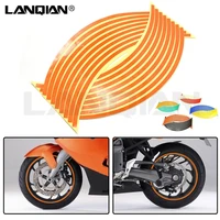 hot motorcycle wheel sticker reflective decals rim tape carbicycle for 125 200 390 690 990 1190 1290 smrsmtsmc rc8 r