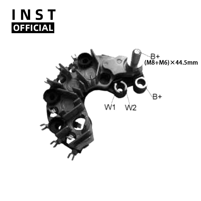 

Генератор переменного тока, выпрямительный мост для VAL928H 437174 437175 437177 437311 437340 2542238 2542420