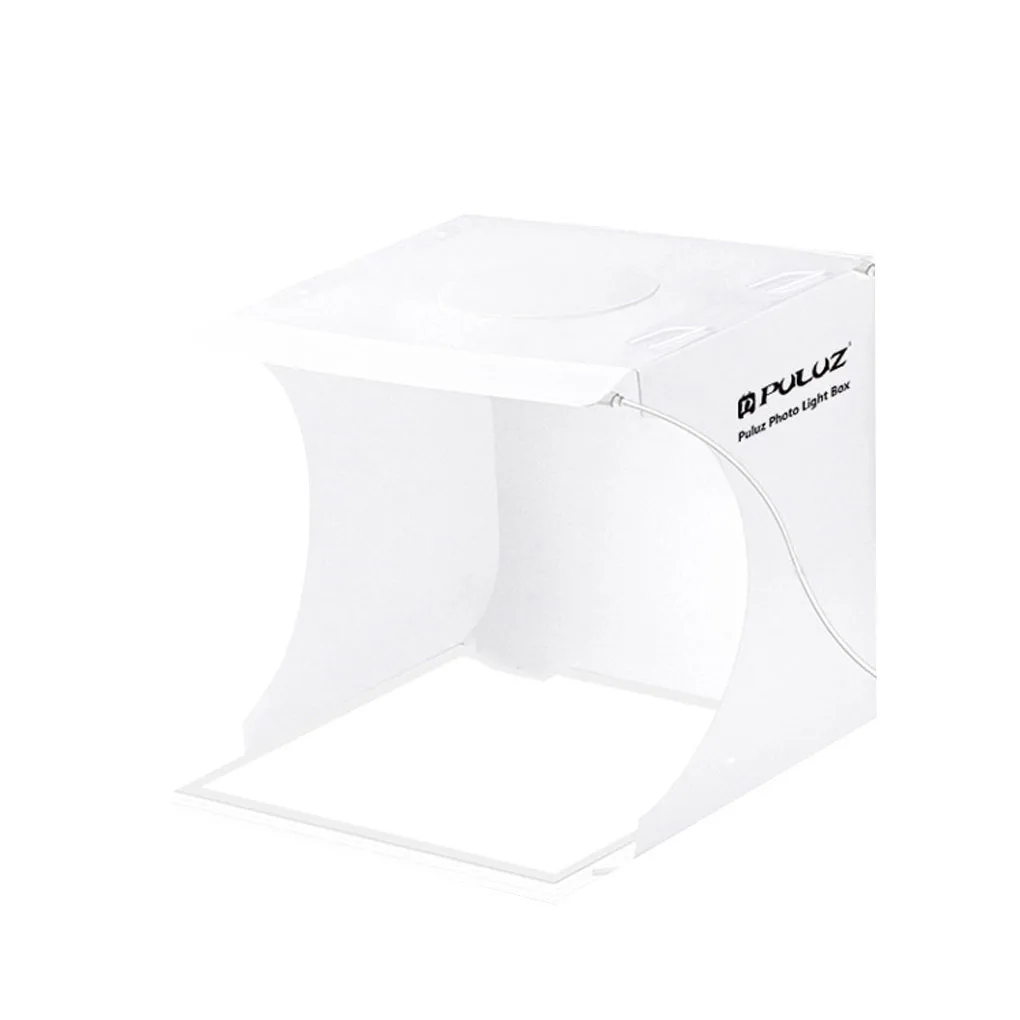 

8.7 inch Mini Lightbox Photo Studio Boxes Foldable LED Photography Tent Shadowless Bottom Lamp Panel for Jewelry