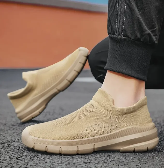 Мужские кроссовки-носки для бега модные повседневные кроссовки дышащая