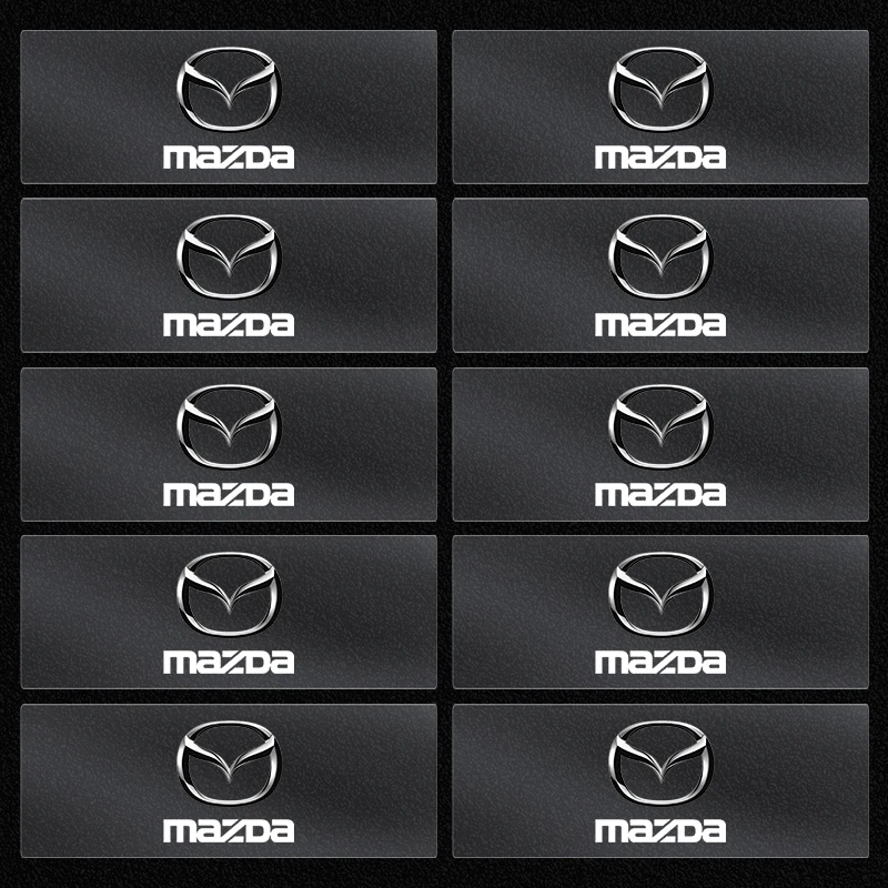 

Наклейка на интерьер автомобиля, наклейки с центральным управлением, эмблема, значок для Mazda 2 3 5 6 8 Atenza CX5 CX-7 CX-9 MX-5 RX, аксессуары с логотипом автомобиля