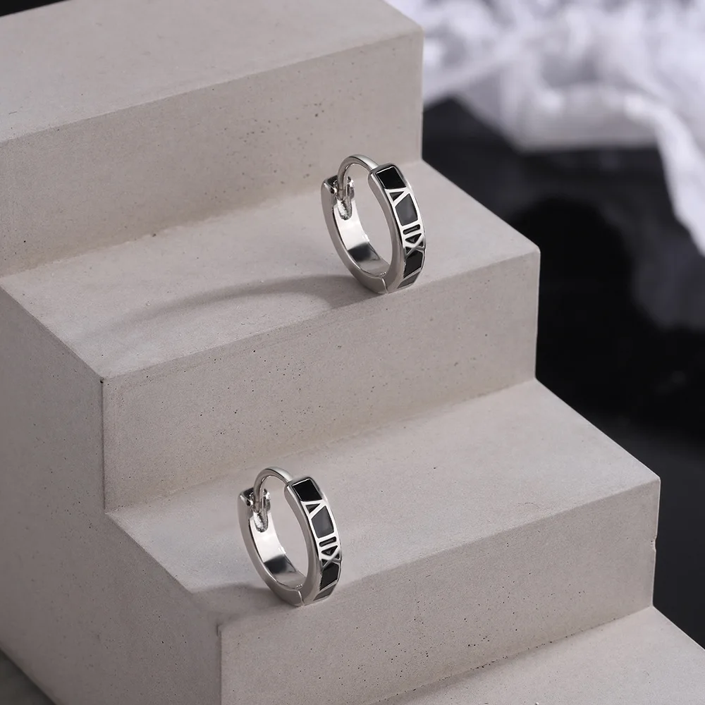 Roman Numerals Ear Clip Simple Personality Fashion Ear Jewelry Female Earrings
