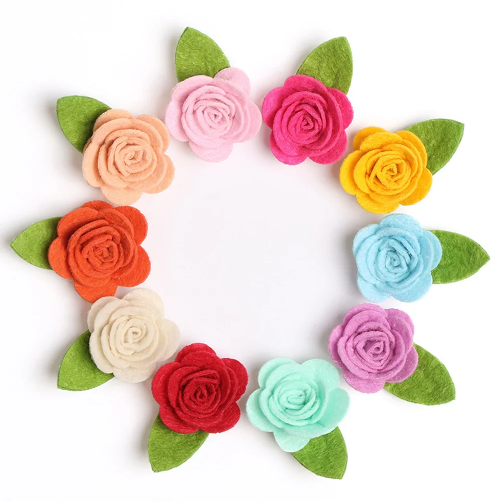 

20PCS Rose Hairpin Tropical Flower Exquisite Hairpins Hair Accessories for Girls Baby