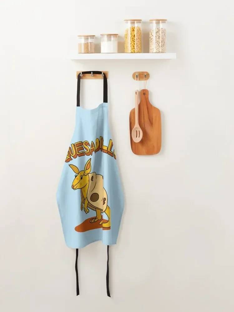 Фартук Cheese Pun Armadillo Quesadilla Mashup одежда для приготовления пищи кухонные