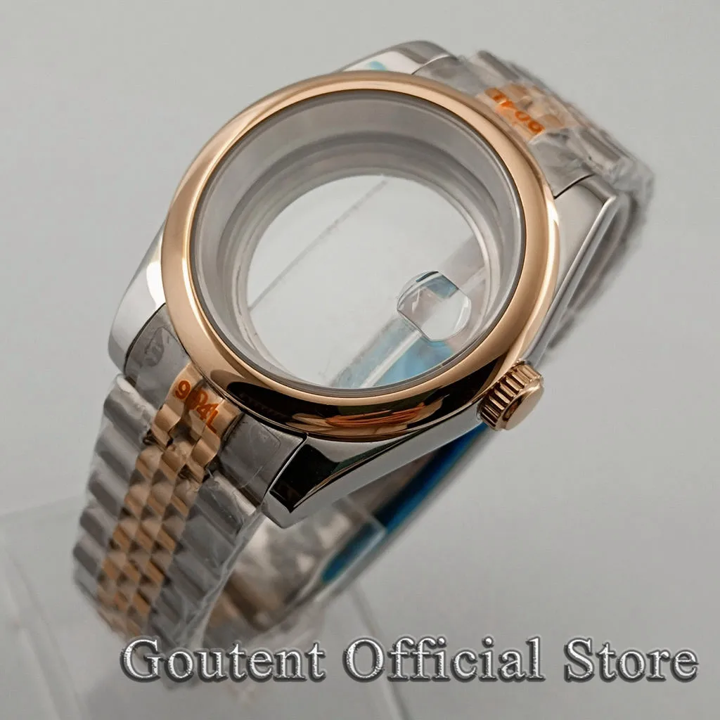 

Goutent 36mm/40mm Sapphire Watch Case Fit NH35 NH36 Miyota 8215/821A,DG2813 3804,ETA 2836 2824 PT5000 Movement