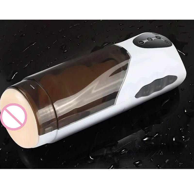 Мужской автоматический телескопический мастурбатор для орального секса