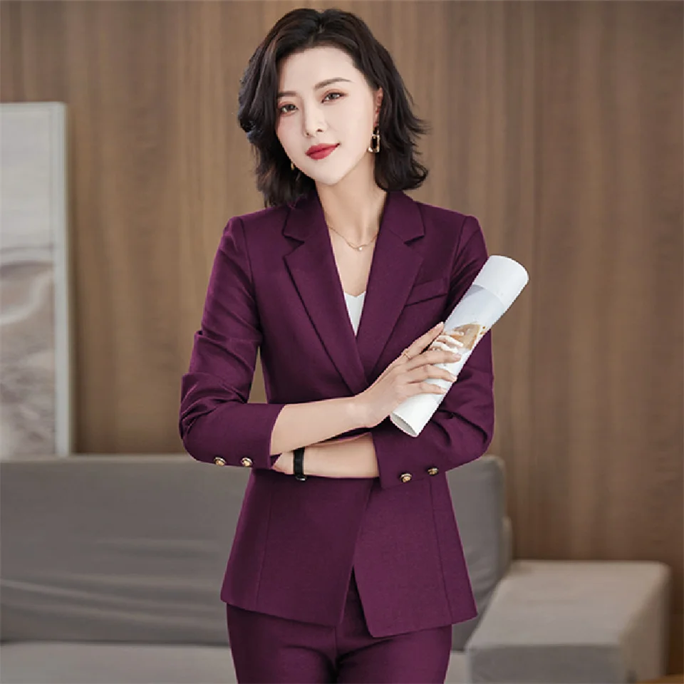 

Solid Single Slim Spring Women Blazers Jacket Female Casual Business Coat Fashion Autumn Elegant Blazer