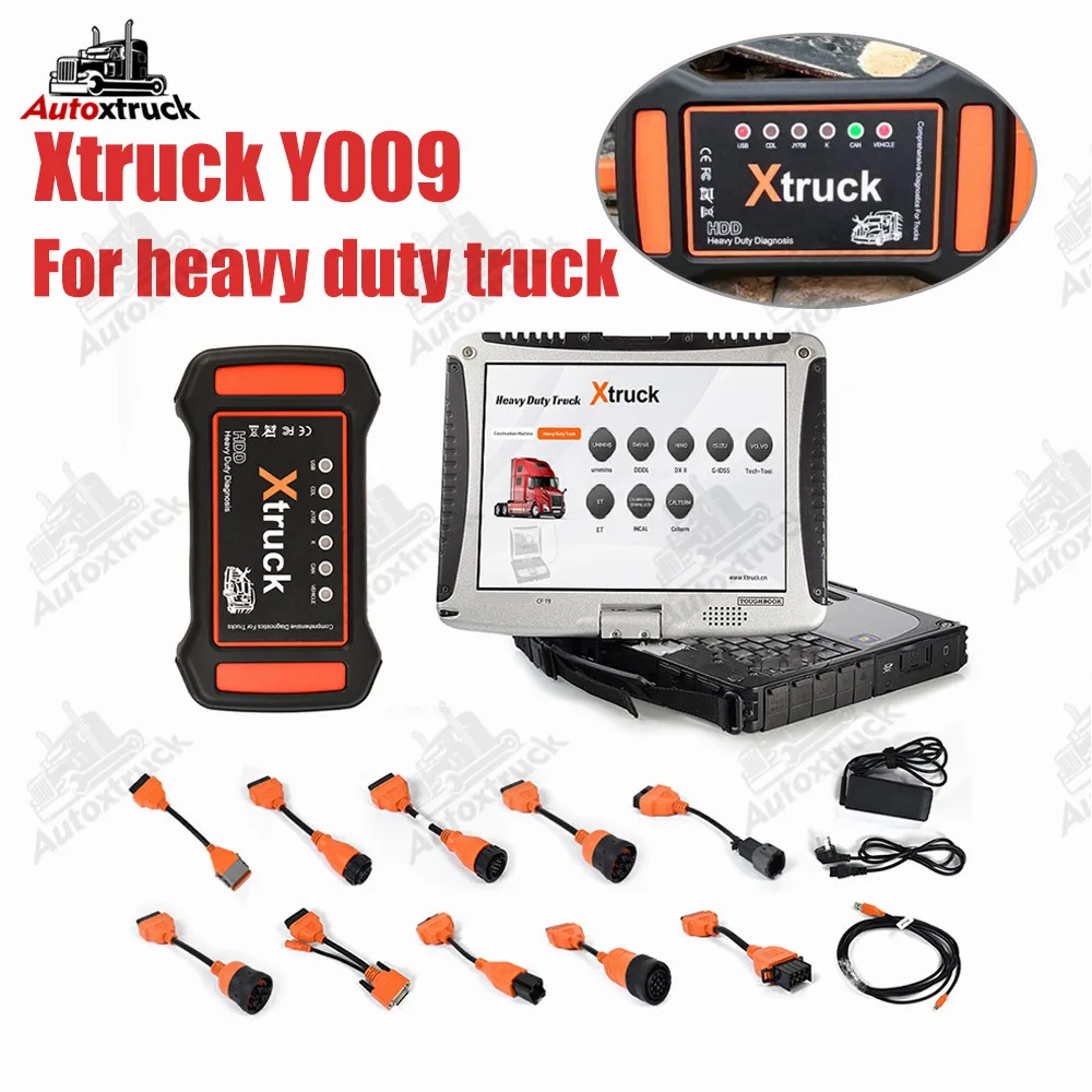 

Строительный экскаватор, дизельный Xtruck Y009 HDD с CF19, профессиональное оборудование, тяжелые грузовые диагностические инструменты