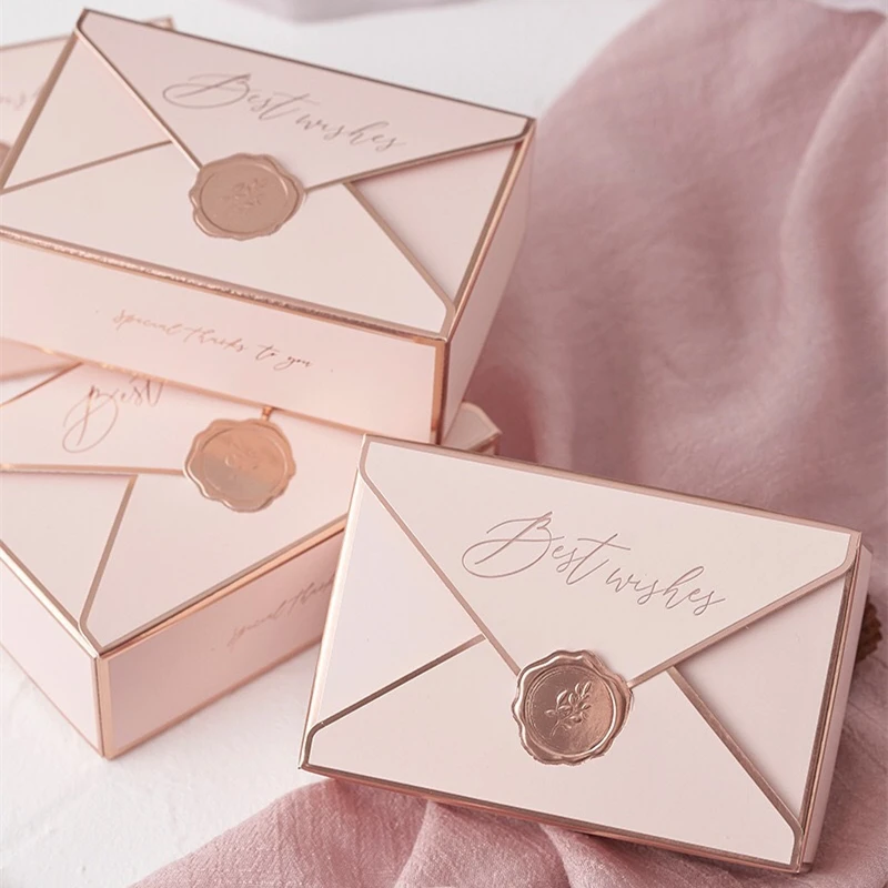 

10pcs Green Chocolate Dessert Wrapping Paper Box Envelope Creative Wedding Materials Party Candy Biscuit Chocolate Gift Package