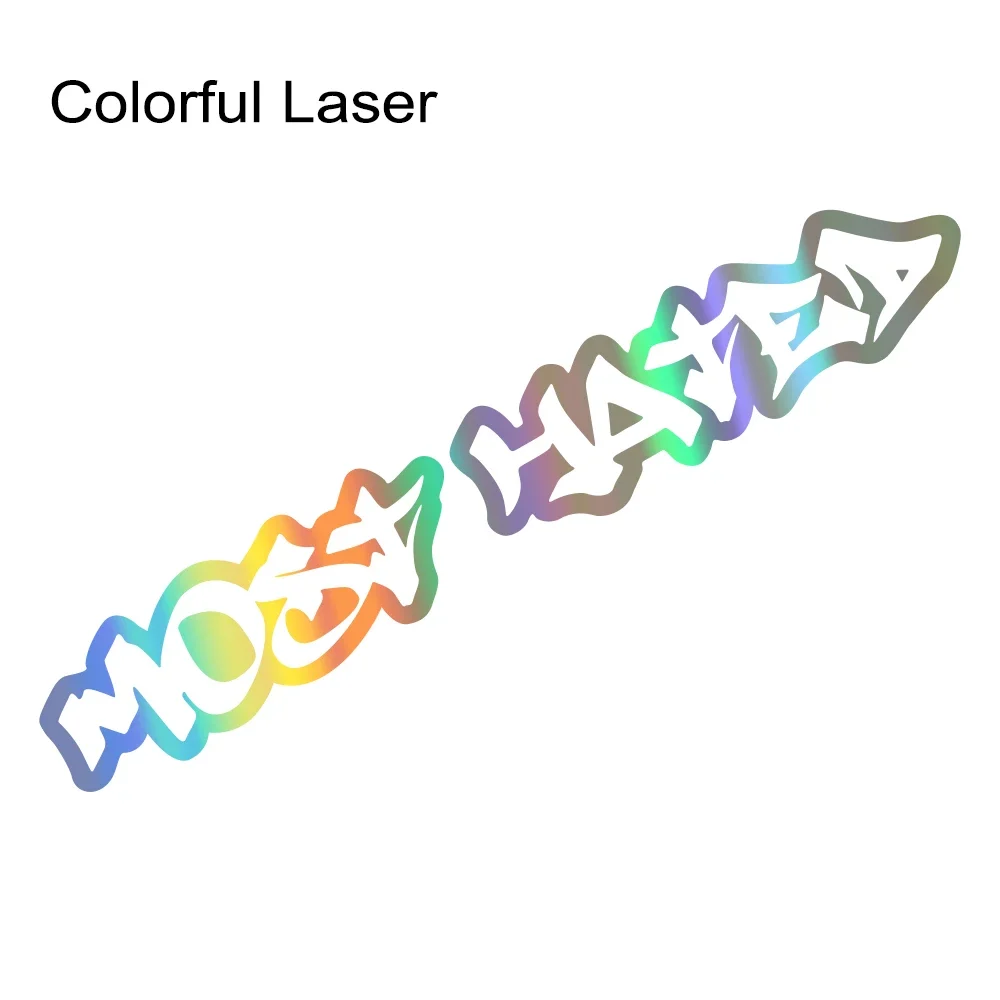 

JDM стиль MOST HATED универсальная наклейка на лобовое стекло автомобиля авто кузов заднее окно декор DIY виниловая пленка на...