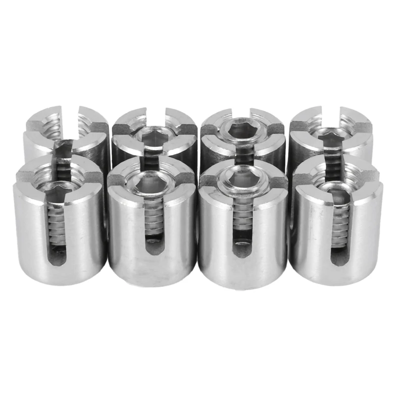 Акция! 8 шт. зеленый настенный трос из нержавеющей стали крестообразный зажим 3 мм