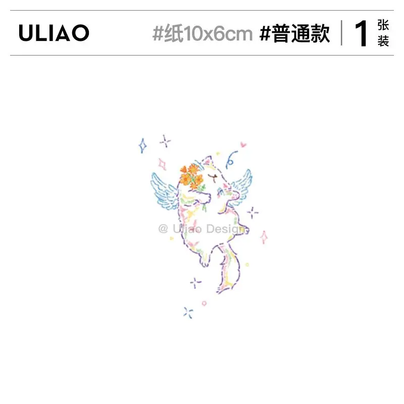 

Искусственная татуировка для женщин, татуировка с ангелом, котом, наклейка, искусство, сексуальные малыши, оптовая продажа, милая Татуировка hotwoman, новинка 2023, искусственная татуировка