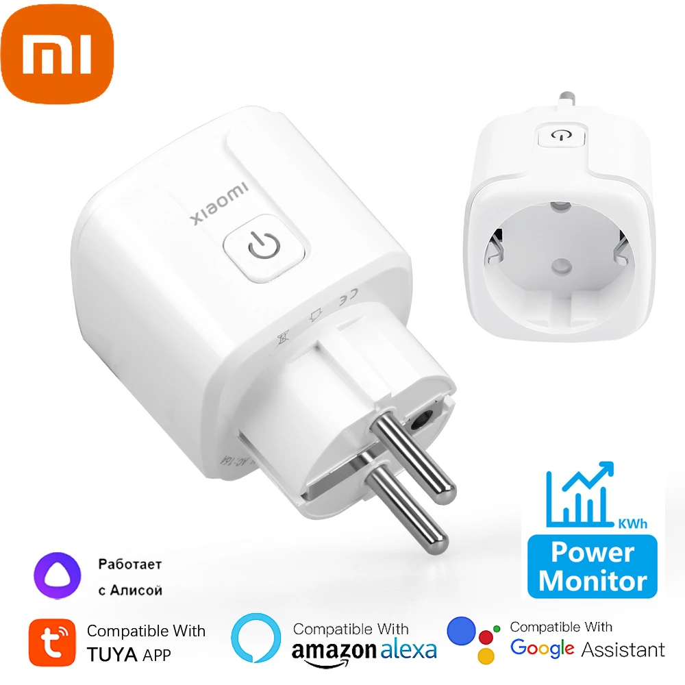 

Умная розетка Xiaomi Tuya с Wi-Fi, 16 А, с пультом ДУ