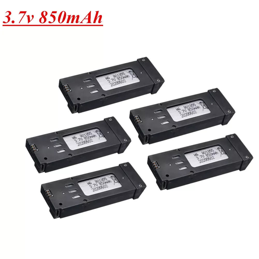 

NEW2023 Upgrade 3.7V 850mAh Lipo Battery For E58 JY019 S168 RC Drone Quadcopter Spare Parts 3.7v Rechargeable Battery 1pcs to 10