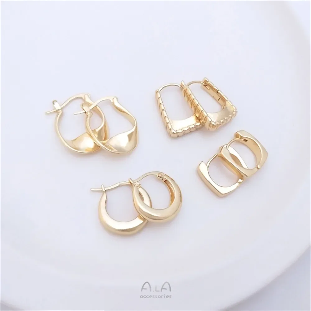 14-каратное позолоченное бриллиантовое зерно небольшой аромат ветер