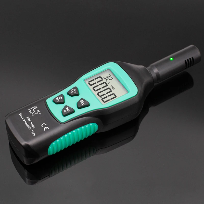 

Mastfuyi FY876 Handheld EMF Meter Electromagnetic Radiation Detector Monitor Household High Precision Wave Radiation Tester