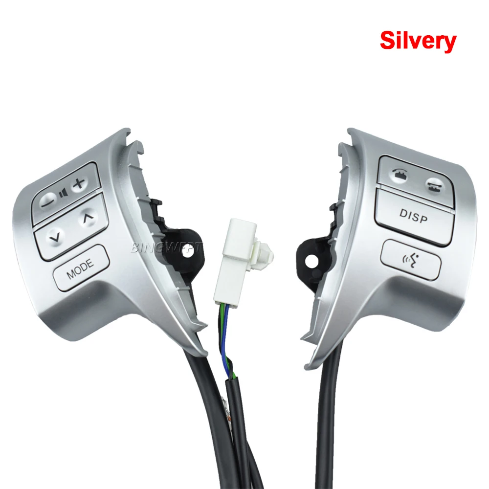 

Аудио переключатель для Toyota Corolla ZRE150L ZRE151L ZRE152L 2007-2009 управление рулевым колесом автомобильные Сменные аксессуары Bluetooth