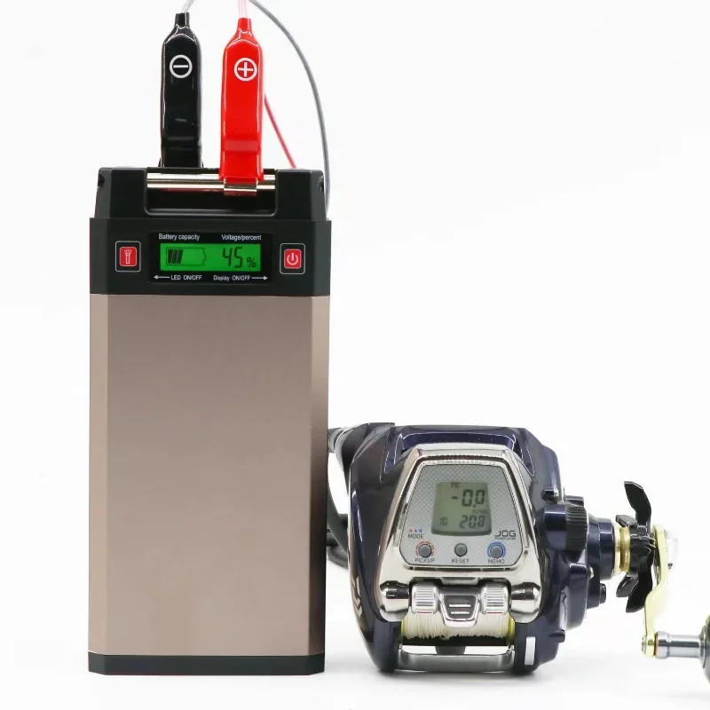 Аккумуляторная батарея для рыбалки 14 8 в 20000 мАч совместимая с кабелями