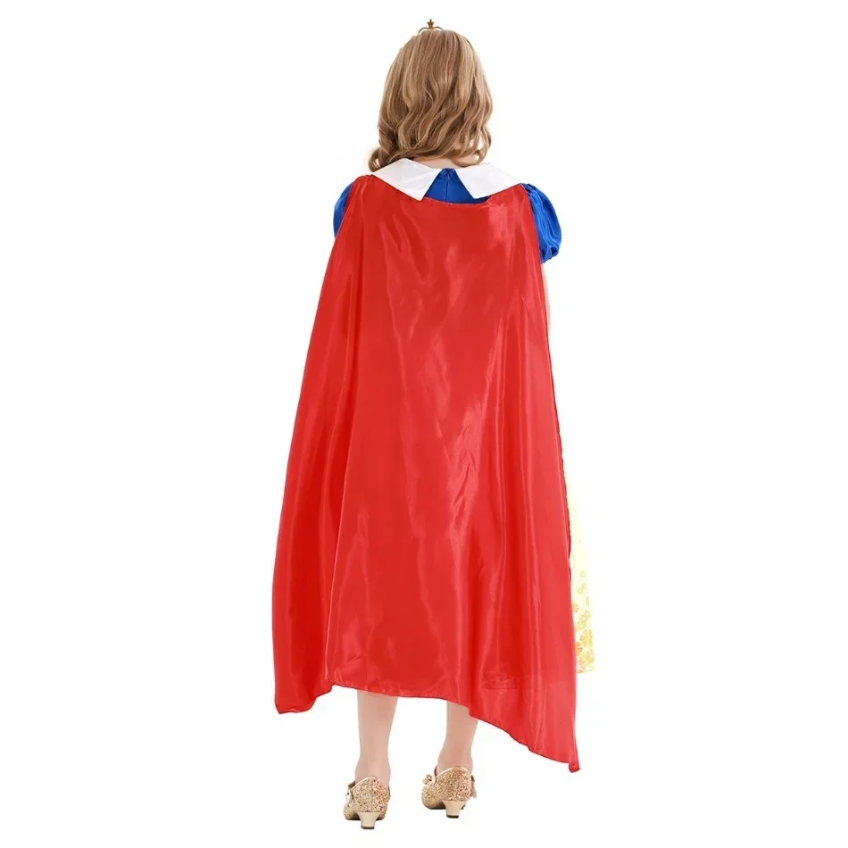 Белое Платье Принцессы С Пышными Рукавами Для Девочек Милый Праздничный Костюм