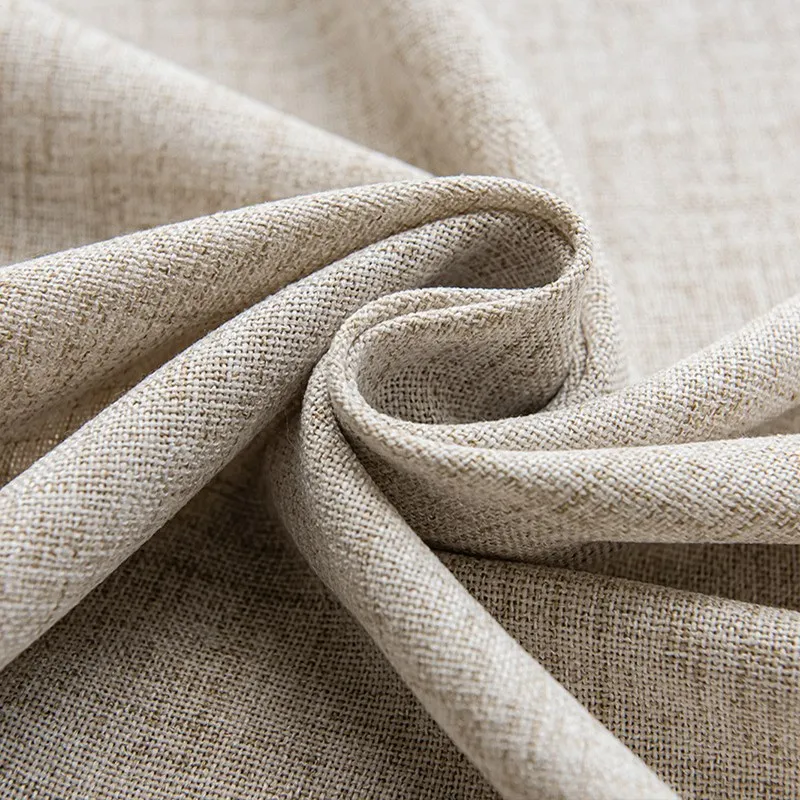 Удлиненные прозрачные шторы из искусственного льна высотой 400 см индивидуальный