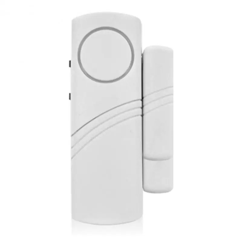 

Wireless Wood Door Alarm Sensor Window Detector 120Db Buzzer Burglar Security Alarm System Battery Safety Window Door Sensor NEW