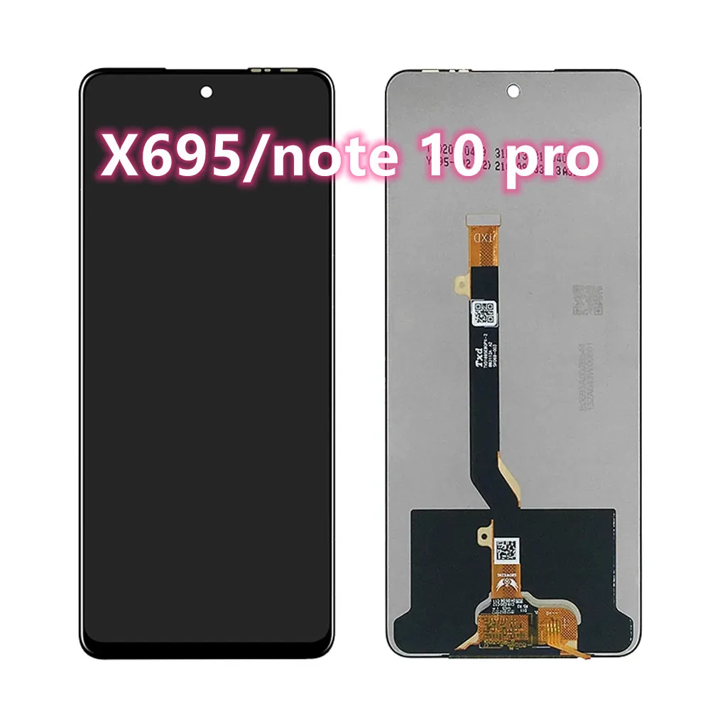 Высокое качество 6 95 дюйма для Infinix Note 10 Pro X695/Note NFC X695C ЖК-дисплей с цифровым