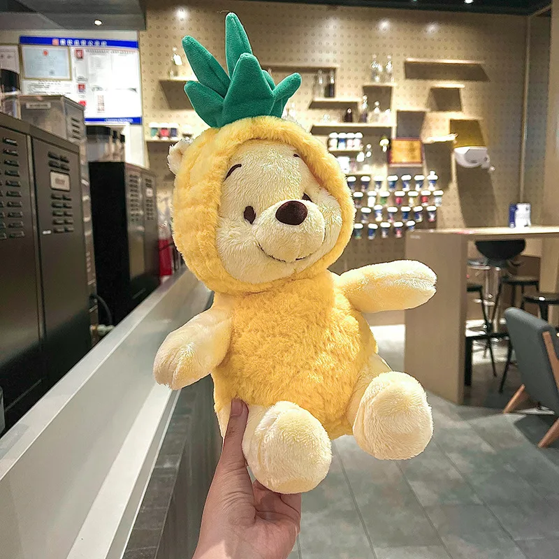 

Disney 30/70cm Winnie The Pooh Plush Cute Cartoon Stuffed Plushie Big Bear Doll Winnie Anime Plush Toys Christmas Gifts for Kid