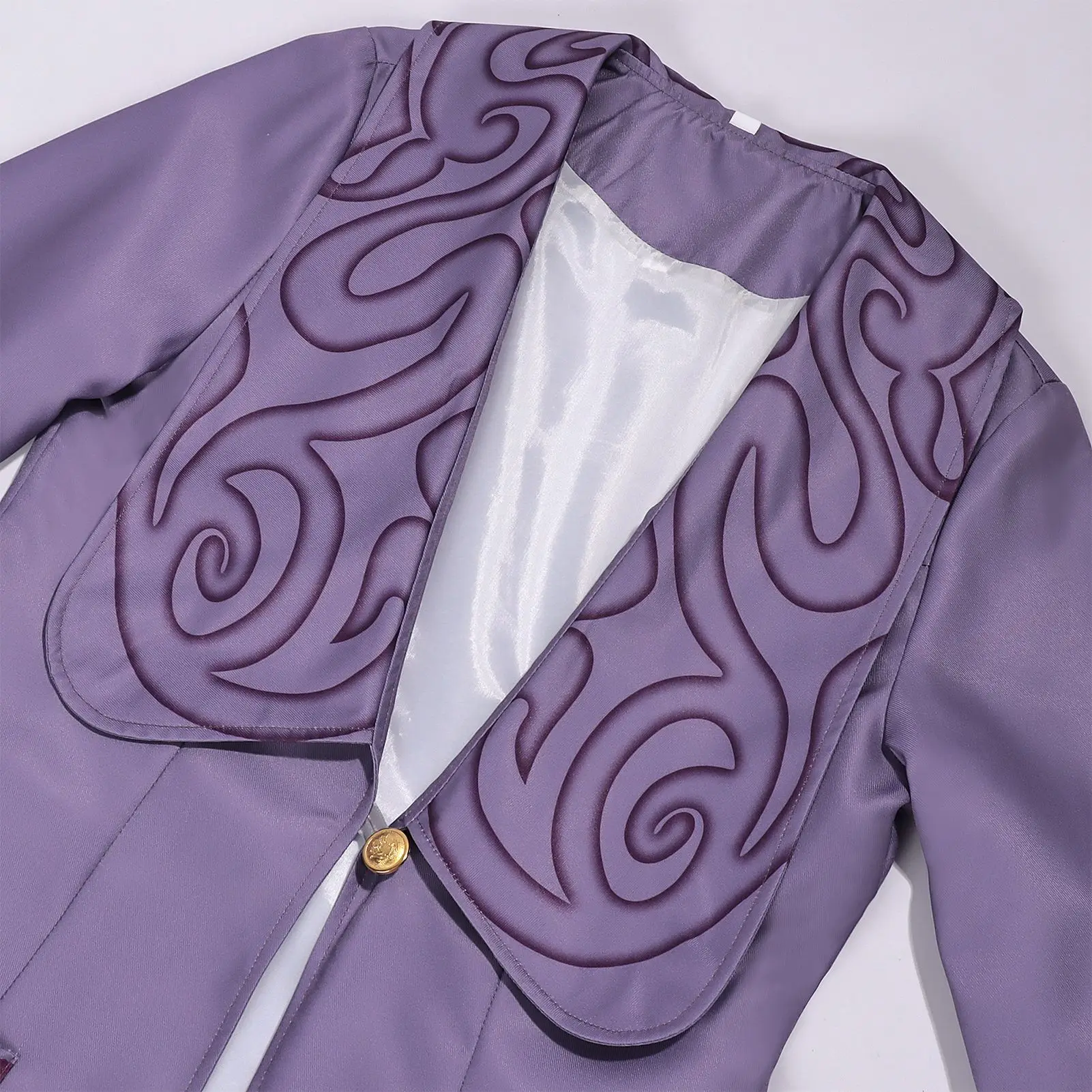 Костюм для косплея Wiked 2, ведьма, Эльфаба, женское фиолетовое пальто, белое платье, наряды на Хэллоуин, карнавальная праздничная одежда (art.: 3920d3c170e61) - 3920d3c170e61