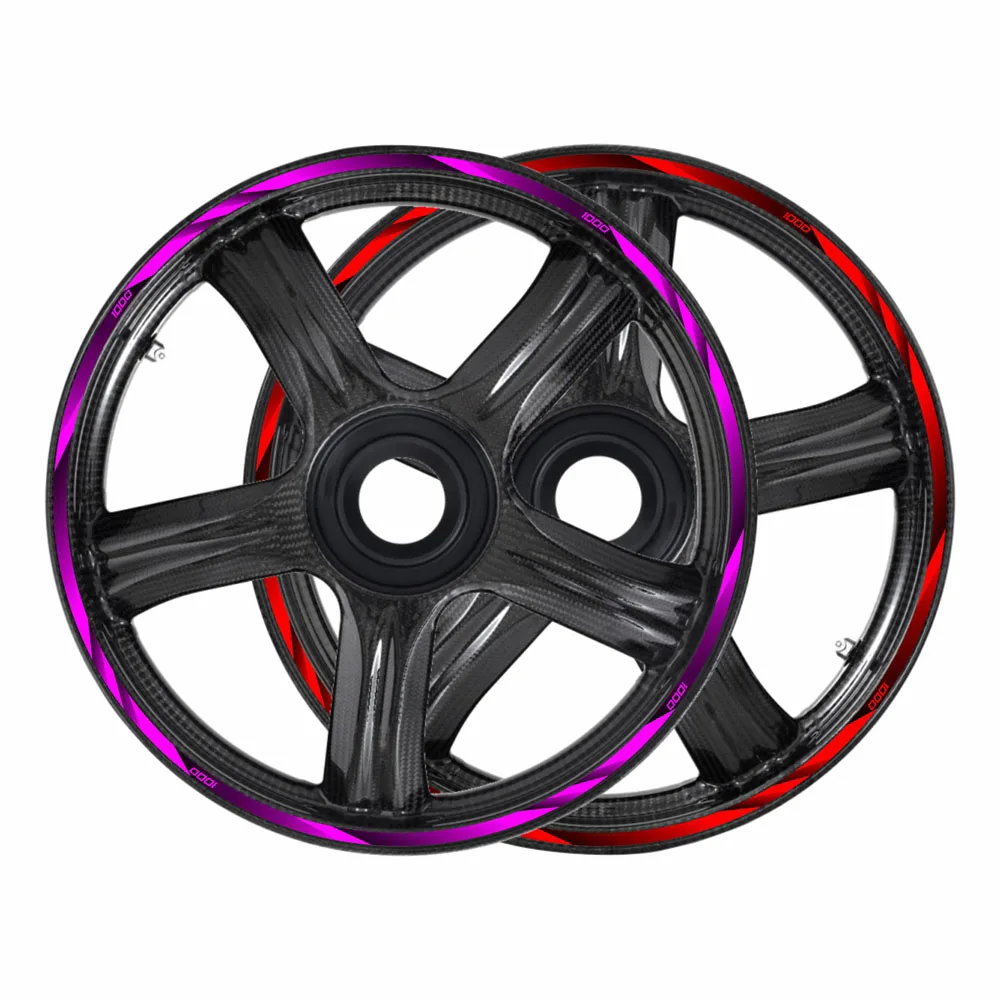 Для Kawasaki Z900 ZR900 Z1000 NINJA1000 NINJA 17 дюймов Передняя и задняя наклейка на ступицу колеса