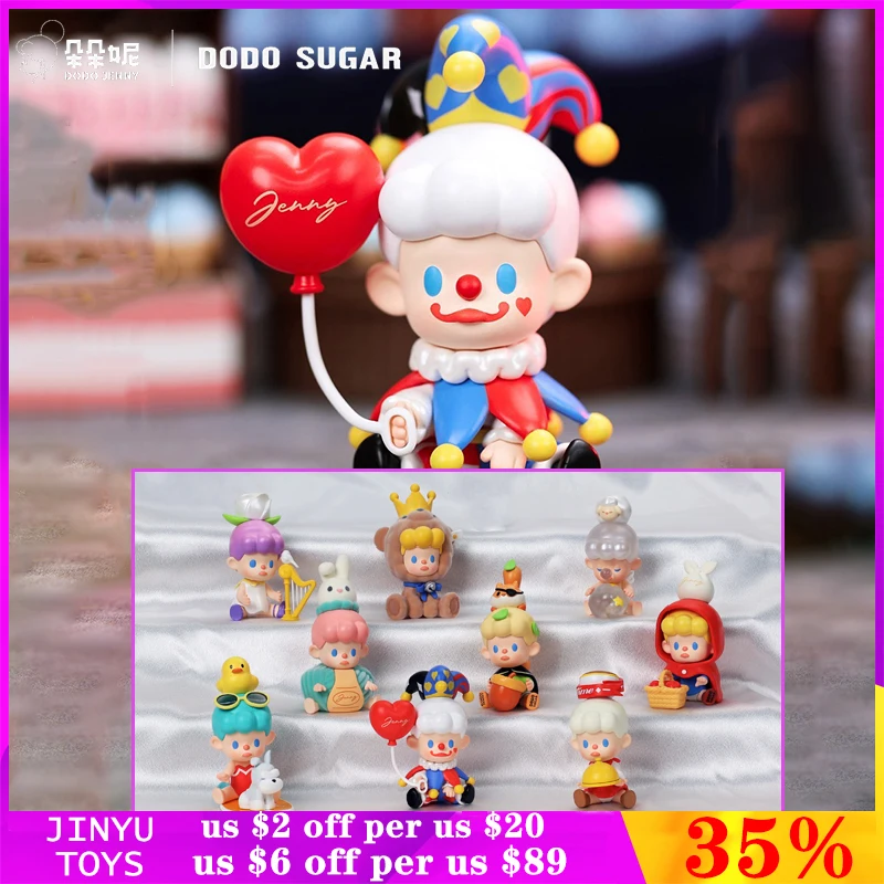 

Original DoDo Jenny Fairy Tale Town Series Blind Box Trendy Toy Cute Anime Action Figure Designer Doll Collectible Birthday Gift