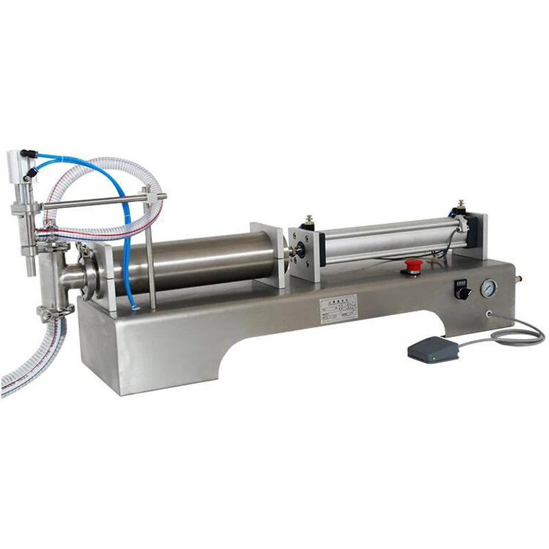 

Pneumatic Liquid Filling Machine Commercial Automatic Bottle Filler for Oil Cosmetic Beverage