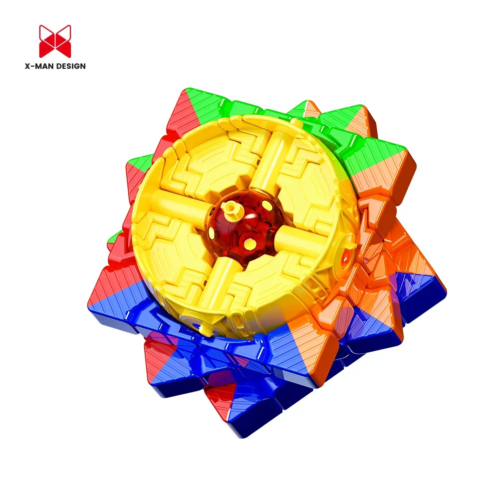 Фото Qiyi XMD Shadow V3M Ball Bore UV 6X6 Магнитный магический скоростной куб без наклеек Профессиональные игрушки-непоседы Cubo Magico Puzzle №4