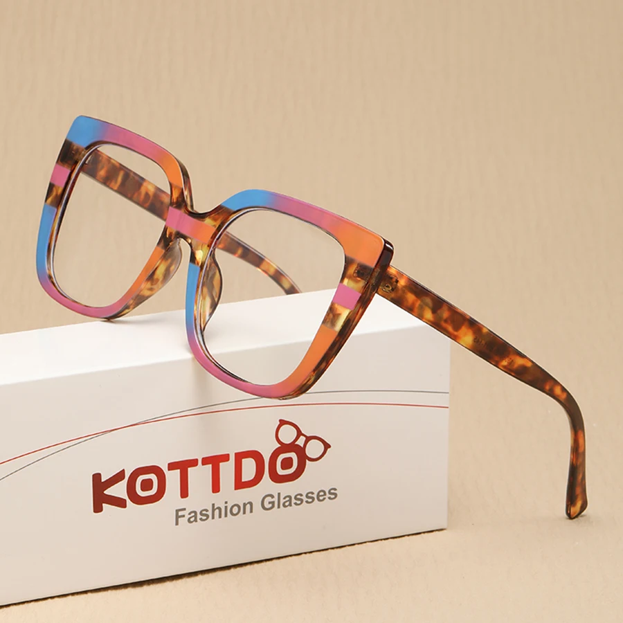 Новинка модная оправа для очков женские зеркальные очки трендовые Мужские