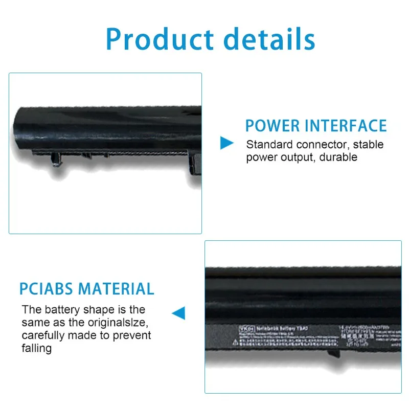 Фото Аккумулятор VK04 для HP Pavilion 242 G1 G2 HSTNN-YB4D 14.4V 37Wh 2600mAh №3