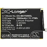 CS 2900 мАч/11.17Wh батарея для BBK 1714 VIVO Y69 Две сим-карты Dual SIM TD-LTE B-C8