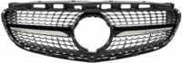 gloss black diamond grill grille for mercedes e class w212 2014 2015 amg