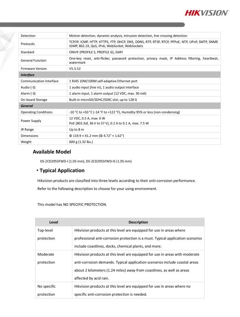 DS-2CD2955FWD-IS Hikvision-рыбий глаз вид 360 градусов 3MP внутренняя камера Hik-connect - купить по