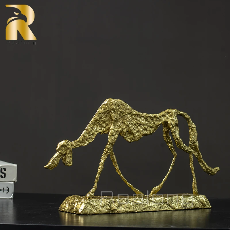

Giacometti Бронзовая статуя собаки абстрактная Giacometti бронзовая скульптура собаки античные художественные изделия для домашнего декора коллекция украшений