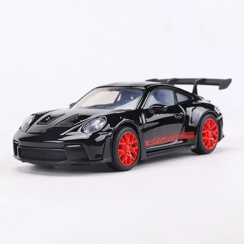 911 GT3 RS Супермодель автомобиля Porsche с витриной Коллекция Моделирование 1:43