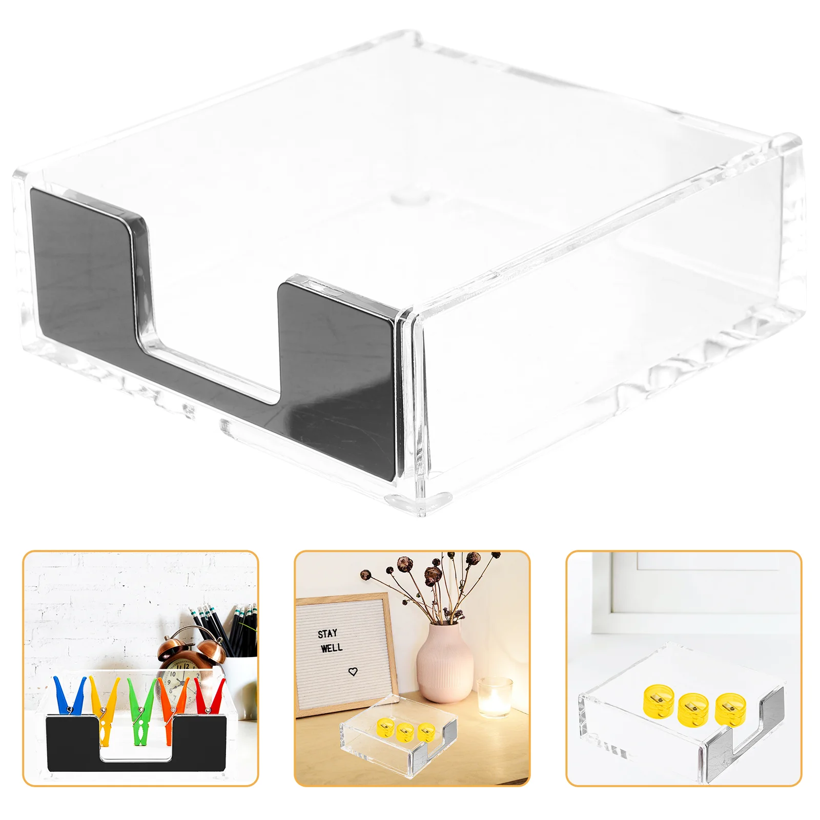 

Органайзер для визиток и ногтей, акриловый