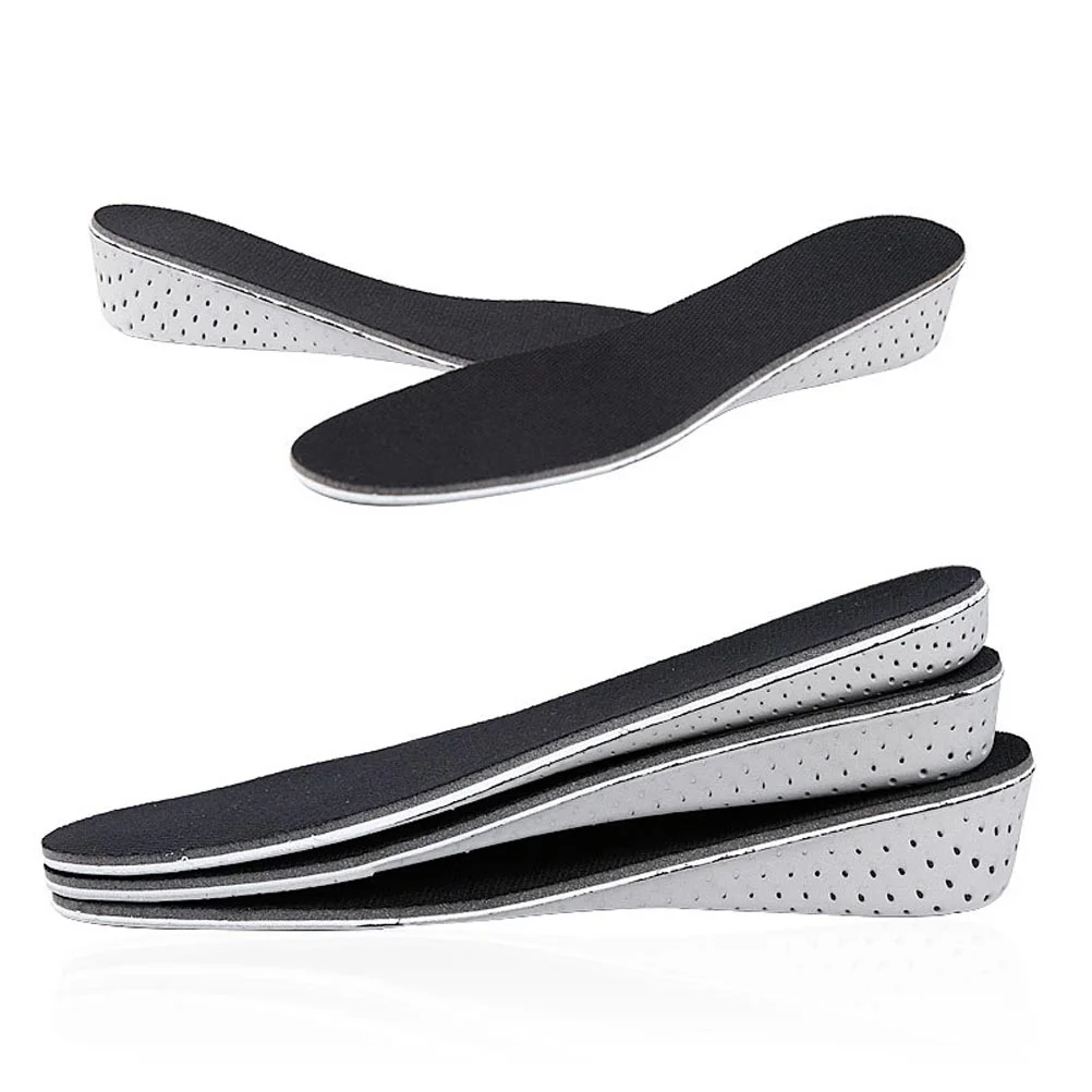 

Soft Insole Taller Pad Shoe Lift Inserts Women Heel Insoles Man Mens Height Increasing