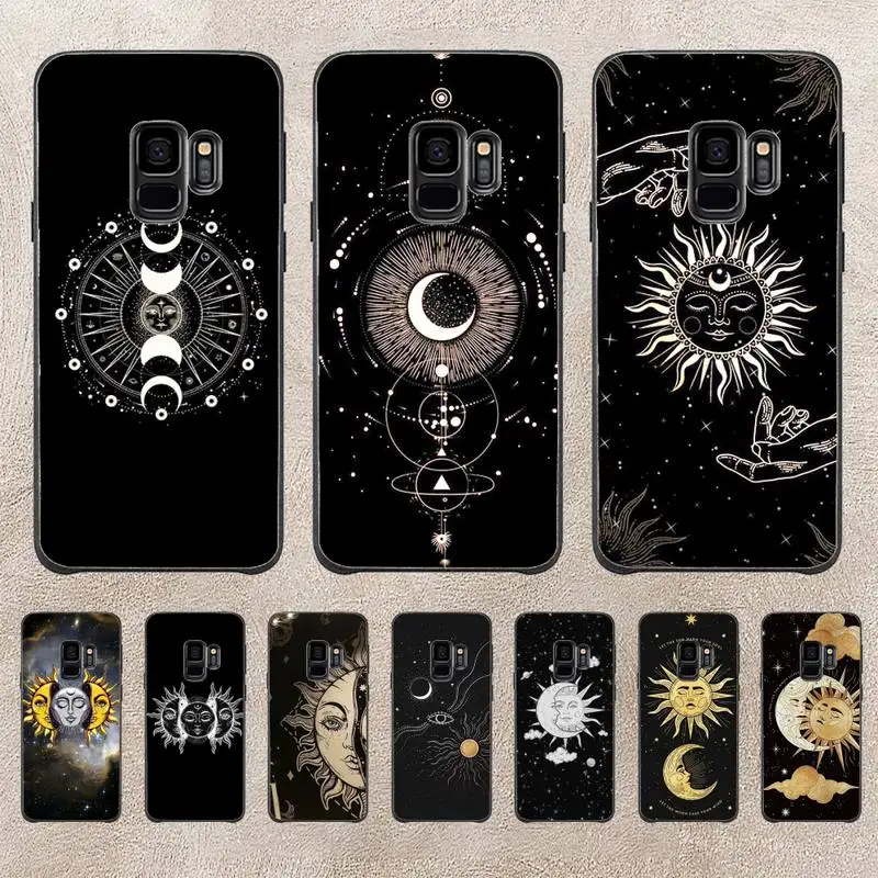 

Moon Tarot Mystery Phone Case For Samsung Galaxy S6 S7 Edge Plus S9 S20Plus S20ULTRA S10lite S225G S10 Note20ultra Case