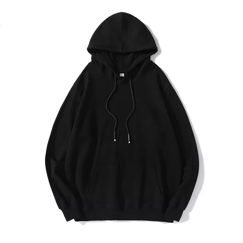 

New2022 Men Sweatshirts Solid Casual Hoodie Fashion Cotton Long Sleeve Hoodie Sportswear Harajuku Sweatshirt Men Streetwear
