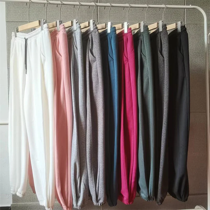 Мужские и мужские свободные облегающие повседневные брюки модные брендовые