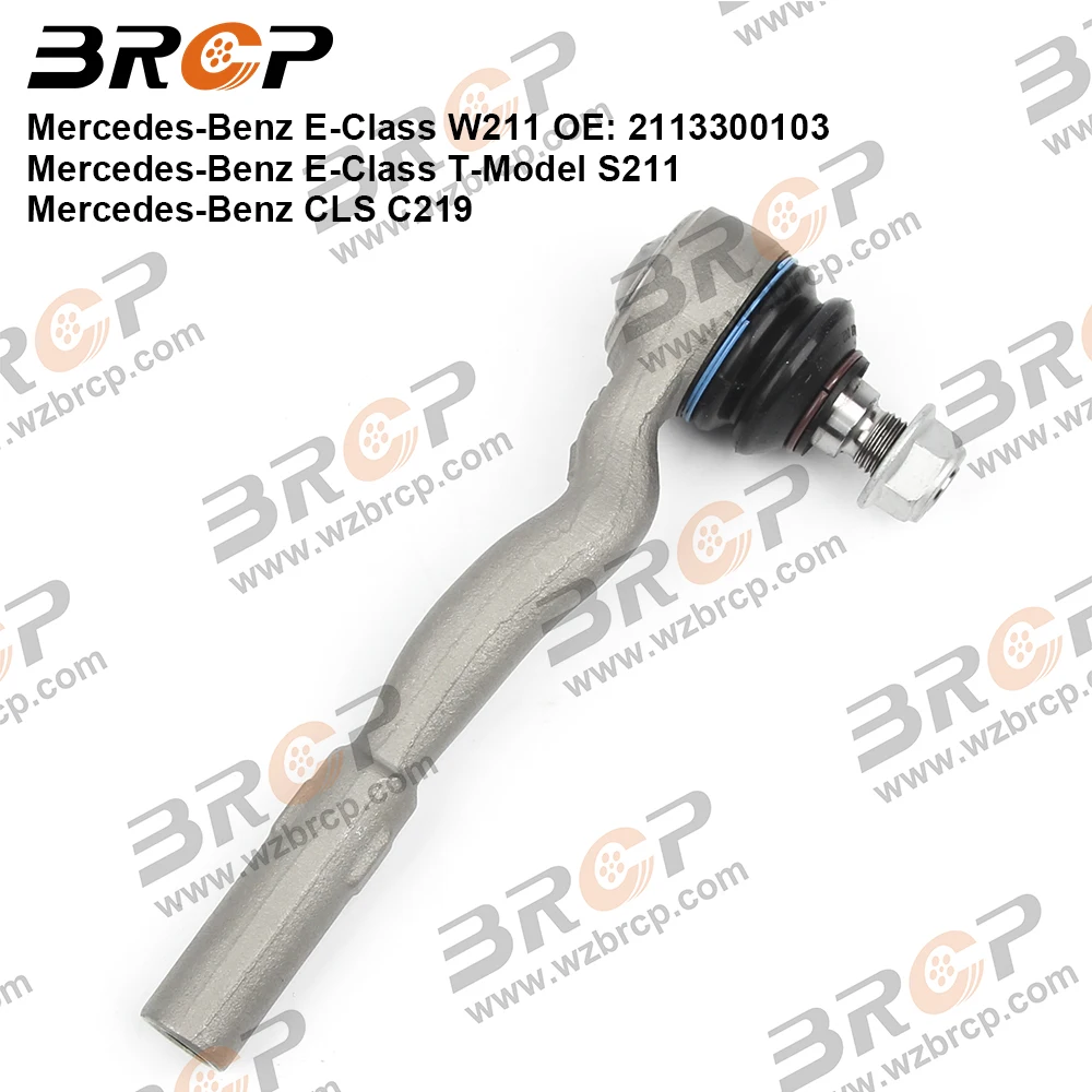 

BRCP One Piece Front Axle Outer Steering Tie Rod Ends For Mercedes Benz E Class W211 S211 CLS C219 2113302703 2113302803